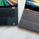 The XPS 15 2-in-1s shallower key travel and centrally located keyboard meant I could type slightly faster on it than the Spectre, but the x360 15's keyboard is definitely more comfortable, and it has a numpad.